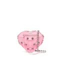 Balenciaga mini Le Cagole Heart leather crossbody bag - Pink