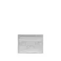 Balenciaga embossed monogram card holder - Silver