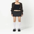 Marc Jacobs Push Lock miniskirt - Black