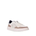 Armani Exchange embroidered-logo low-top sneakers - White