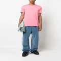 Marni logo-print cotton T-shirt - Pink