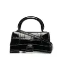 Balenciaga mini Hourglass top-handle bag - Black
