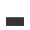 agnès b. textured logo wallet - Black