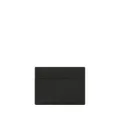 Dolce & Gabbana logo-tag leather card holder - Black
