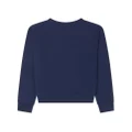 Ralph Lauren Kids appliqué-logo crew-neck sweatshirt - Blue