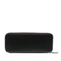 Balenciaga rectangle logo-print wallet - Black