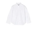 Aspesi Kids long-sleeve cotton shirt - White