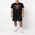 Versace logo appliqué T-shirt - Black