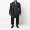 Mackintosh St Andrews belted trench coat - Blue