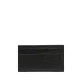 TOM FORD logo-print grained-leather cardholder - Black
