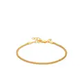 Monica Vinader Heirloom woven fine chain bracelet - Gold