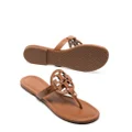 Tory Burch Miller leather sandals - Brown