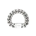 Saint Laurent curb-chain bracelet - Silver