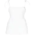 Cynthia Rowley sleeveless mini dress - White