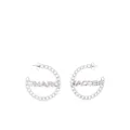 Marc Jacobs chain hoop earrings - Silver