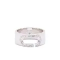 Marc Jacobs pave band ring - Silver