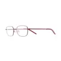 Kenzo square-frame optical glasses - Red