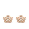Pasquale Bruni 18kt rose gold Figlia dei Fiori diamond stud earrings - Pink