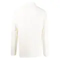 Fila roll-neck logo-patch jumper - White