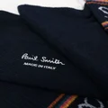 Paul Smith intarsia-knit logo socks - Blue
