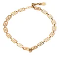 Versace Greca chain necklace - Gold