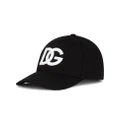 Dolce & Gabbana logo-embroidered baseball cap - Black