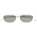 Gucci Eyewear square-frame tinted sunglasses - Gold
