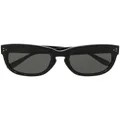 Linda Farrow 1384 cat eye sunglasses - Black
