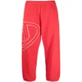 Diesel P-Marky-Megoval cotton track pants - Red