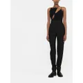 Alexander McQueen high-waisted tailored wool trousers - Black