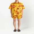 ETRO floral-print swim shorts - Yellow