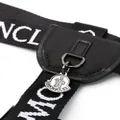 Moncler x Poldo logo-print pet harness - Black