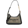 Balmain logo-print B-army shoulder bag - Green
