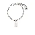Dolce & Gabbana logo-tag chain-link bracelet - Silver