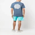 Stone Island logo-print short-sleeve T-shirt - Blue