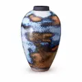 L'Objet Terra porcelain vase (64cm) - Blue