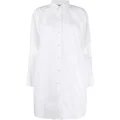 MSGM shirt mini dress - White