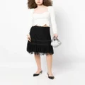 SHIATZY CHEN lace knee-length skirt - Black