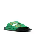 Marni open-toe slip-on sandals - Green