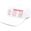Dsquared2 logo-print baseball cap - White