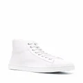 Gianvito Rossi leather high-top sneakers - White