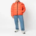 Calvin Klein Jeans padded hooded jacket - Orange