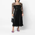 ISABEL MARANT sequin-embellished silk top - Black