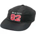 Alexander McQueen logo-print baseball cap - Black
