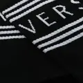 Versace 90s Vintage Logo socks - Black