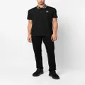 Versace Greca short-sleeved polo shirt - Black