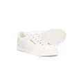 Dolce & Gabbana Kids TEEN logo plaque sneakers - White