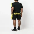Moschino fantasy-print track shorts - Black