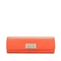 Furla leather twist-lock purse - Orange