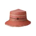 Maison Michel Arsene straw bucket hat - Pink